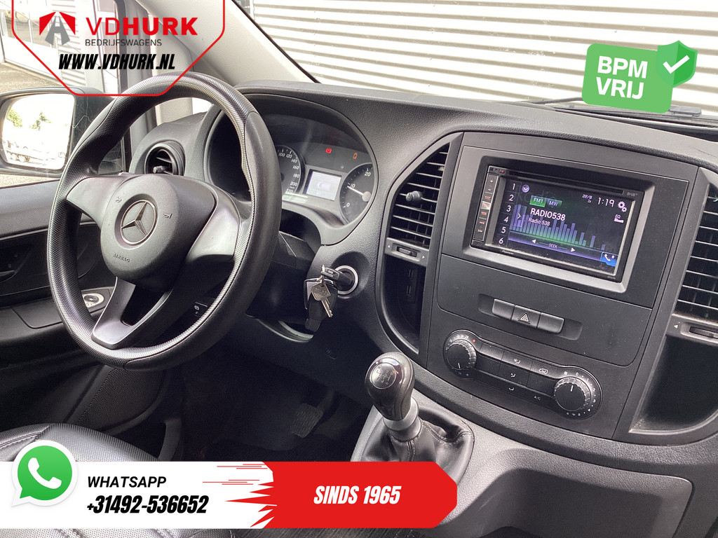 Mercedes-Benz Vito Bestelbus 111 CDI L2 NL Auto/ Cruise/ Trekhaak/ Navi/ Trekhaak/ Sidebars 2