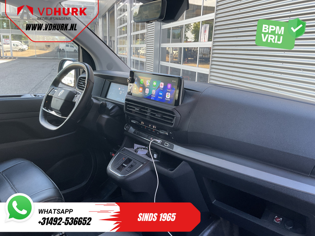 Peugeot Expert Bestelbus 2.0 HDi 180 pk Aut. DC Dubbel cabine LED/ Imperiaal/ Stuurverw./ Carplay/ Navi/ Camera/ Climate/ Afn.Trekhaak/ PDC/ LMV/ Cruise 11