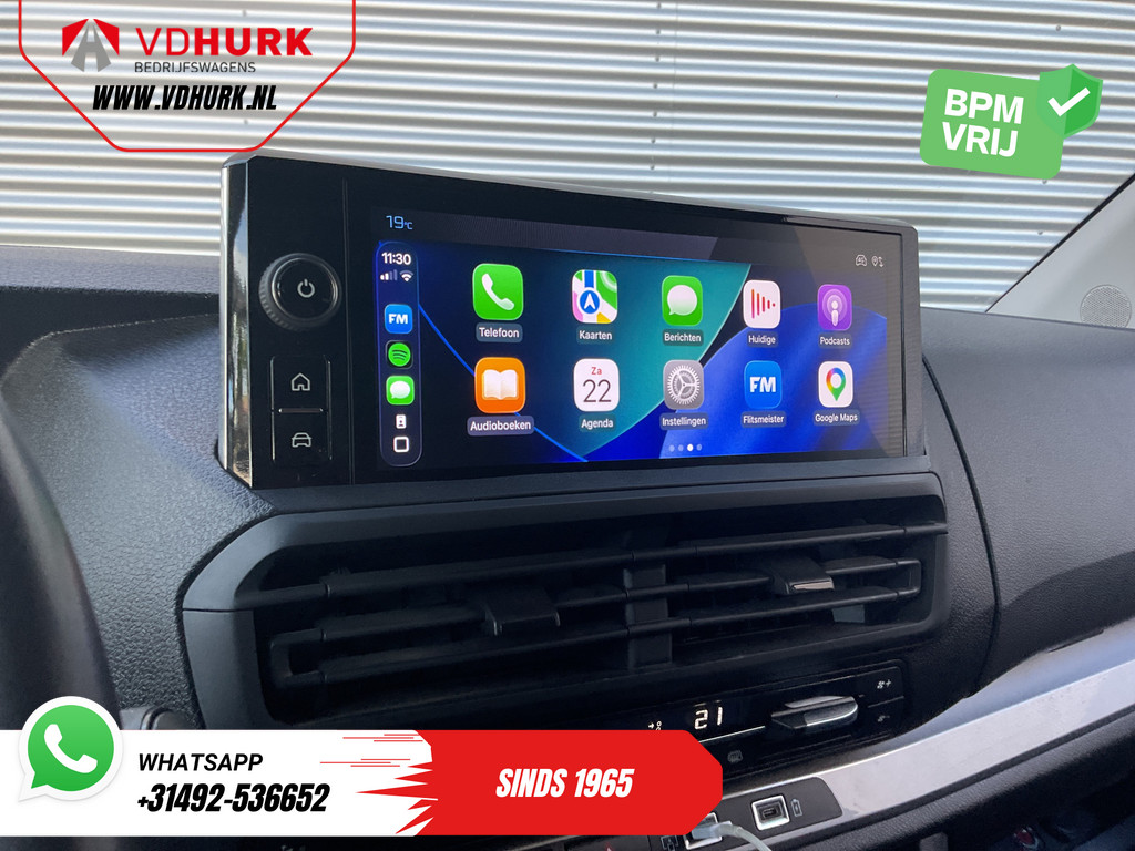 Peugeot Expert Bestelbus 2.0 HDi 180 pk Aut. DC Dubbel cabine LED/ Imperiaal/ Stuurverw./ Carplay/ Navi/ Camera/ Climate/ Afn.Trekhaak/ PDC/ LMV/ Cruise 14