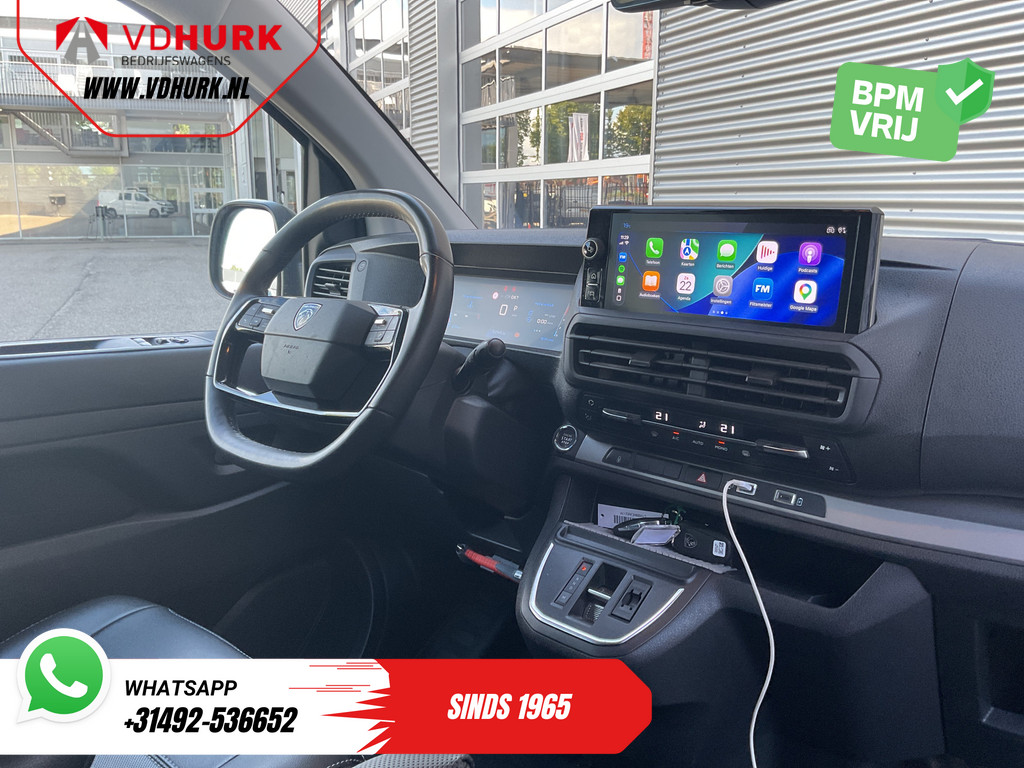 Peugeot Expert Bestelbus 2.0 HDi 180 pk Aut. DC Dubbel cabine LED/ Imperiaal/ Stuurverw./ Carplay/ Navi/ Camera/ Climate/ Afn.Trekhaak/ PDC/ LMV/ Cruise 2