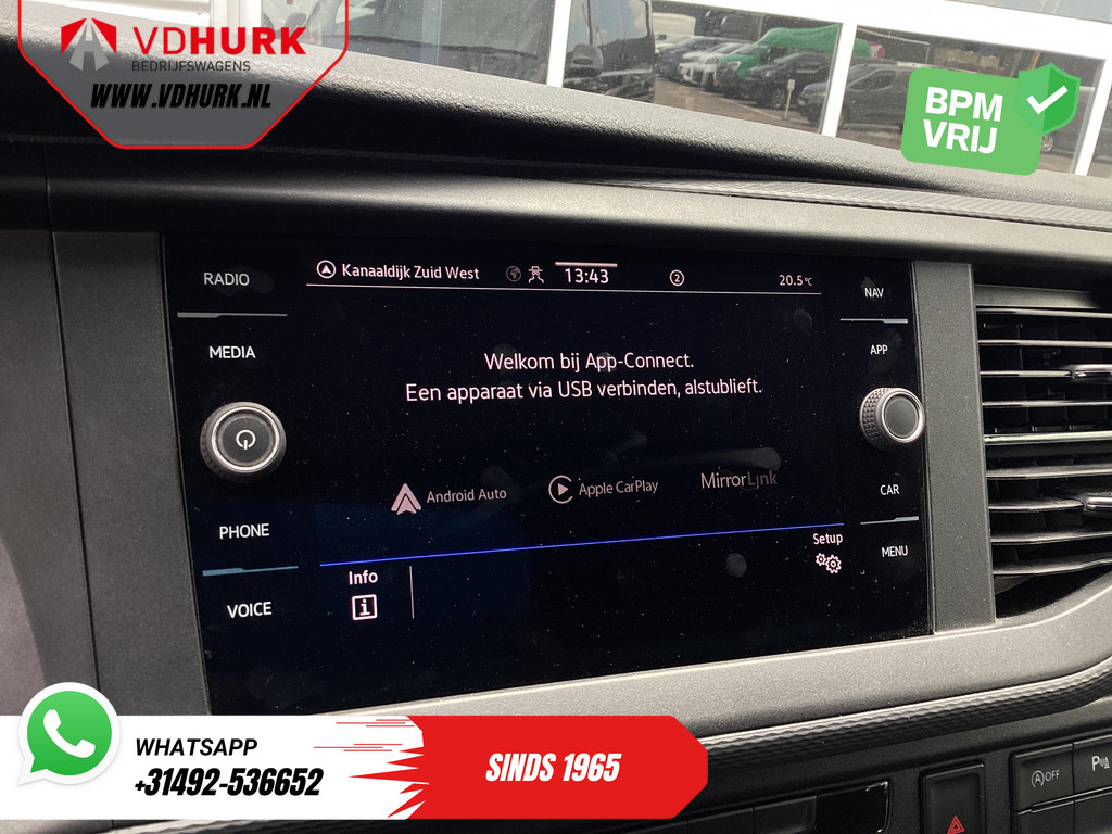 Volkswagen Transporter Bestelbus 2.0 TDI 150 pk DSG Aut. L2 Imperiaal/ Carplay/ Cruise/ Navi/ Camera/ PDC/ Airco 13