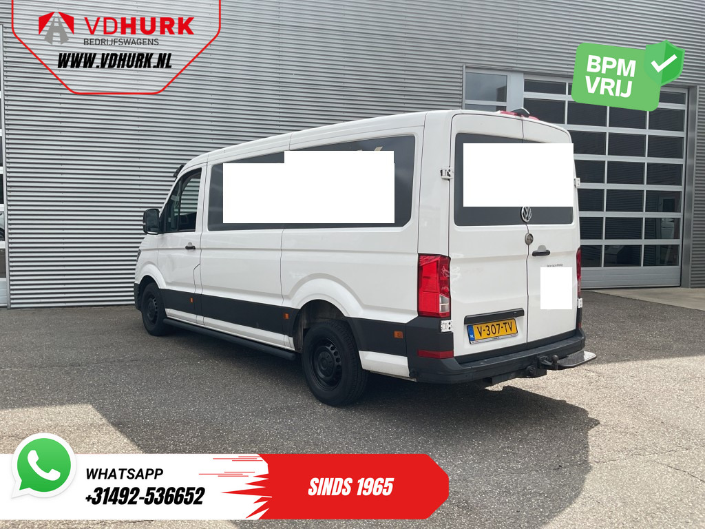 Volkswagen Crafter Bestelbus 35 2.0 TDI 140 pk DSG Aut. L3H2 Gev.stoel/ Alarm III/ Carplay/ Navi/ Camera/ PDC/ Cruise/ Trekhaak/ Airco 1