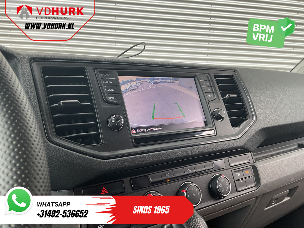 Volkswagen Crafter Bestelbus 35 2.0 TDI 140 pk DSG Aut. L3H2 Gev.stoel/ Alarm III/ Carplay/ Navi/ Camera/ PDC/ Cruise/ Trekhaak/ Airco 11