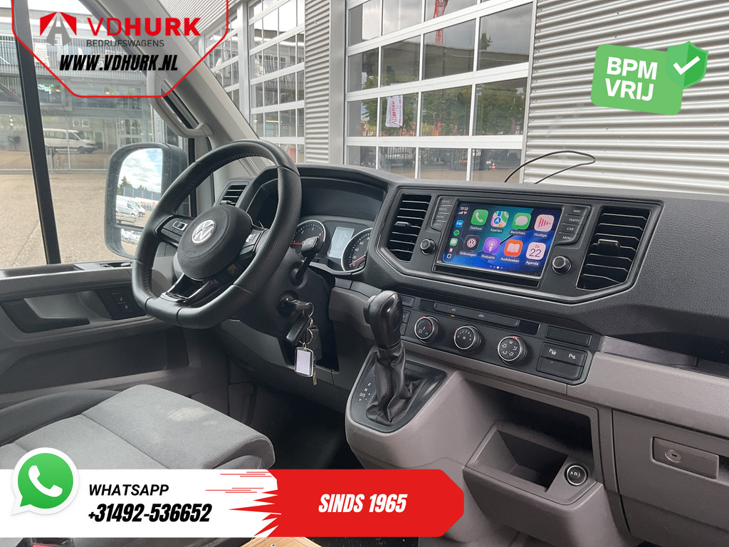 Volkswagen Crafter Bestelbus 35 2.0 TDI 140 pk DSG Aut. L3H2 Gev.stoel/ Alarm III/ Carplay/ Navi/ Camera/ PDC/ Cruise/ Trekhaak/ Airco 2
