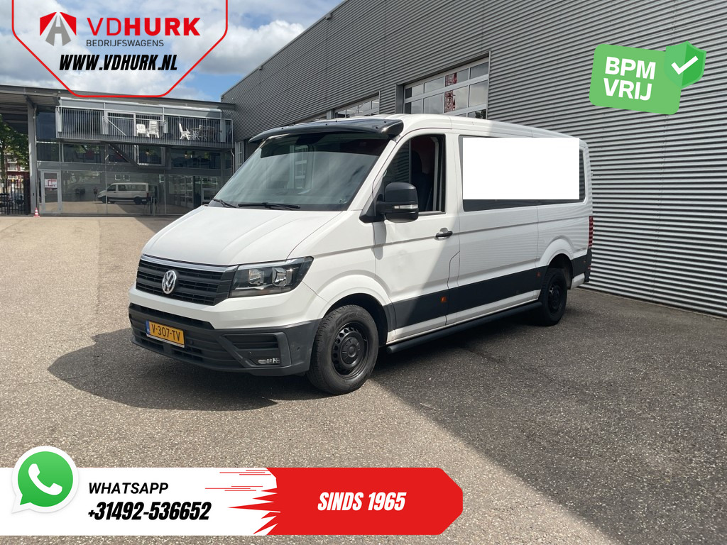 Volkswagen Crafter Bestelbus 35 2.0 TDI 140 pk DSG Aut. L3H2 Gev.stoel/ Alarm III/ Carplay/ Navi/ Camera/ PDC/ Cruise/ Trekhaak/ Airco 6