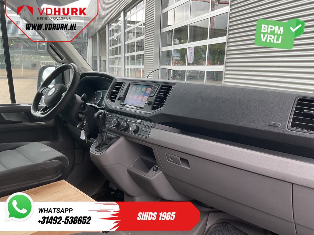 Volkswagen Crafter Bestelbus 35 2.0 TDI 140 pk DSG Aut. L3H2 Gev.stoel/ Alarm III/ Carplay/ Navi/ Camera/ PDC/ Cruise/ Trekhaak/ Airco 7