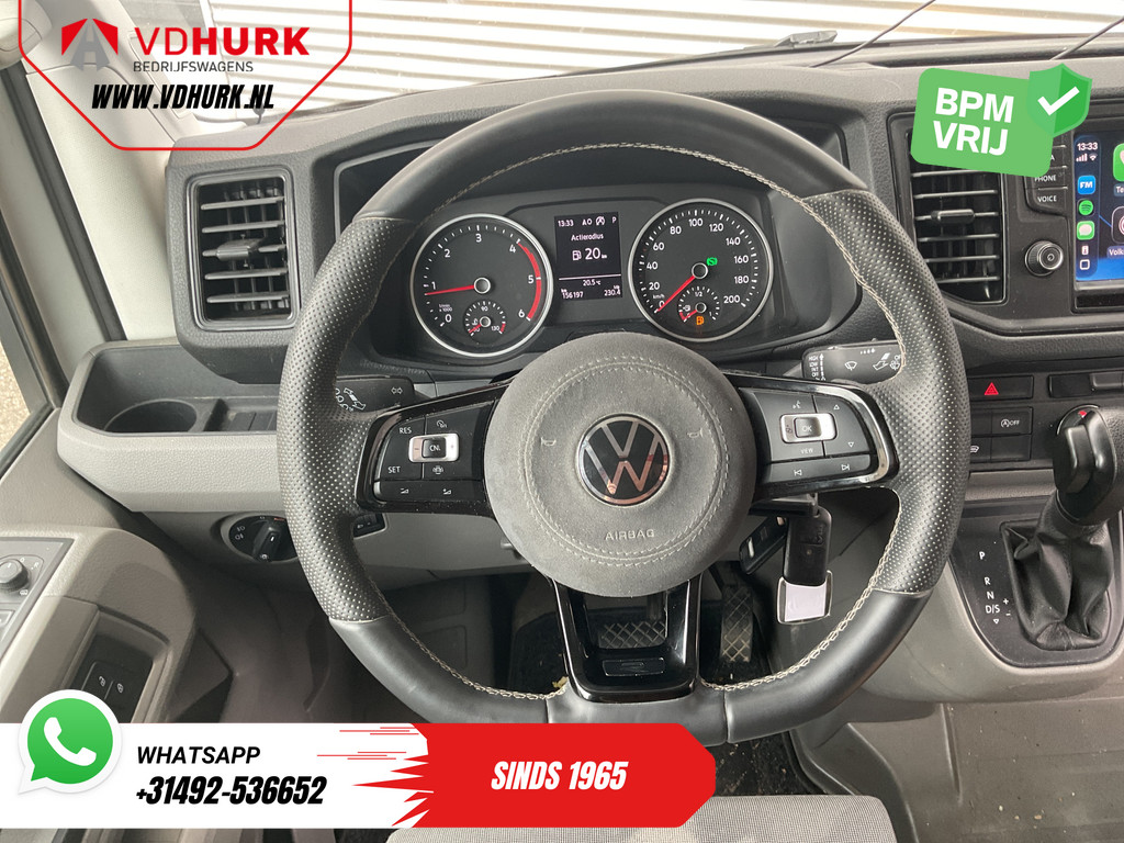 Volkswagen Crafter Bestelbus 35 2.0 TDI 140 pk DSG Aut. L3H2 Gev.stoel/ Alarm III/ Carplay/ Navi/ Camera/ PDC/ Cruise/ Trekhaak/ Airco 9
