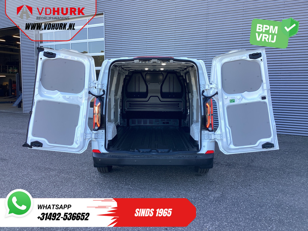 Ford E-Transit Custom Bestelbus L2 Trend 71 kWh 370 Km WLTP Garantie T/m 7-2031/ LED/ Standkachel/ Stoelverw./ Carplay/ Climate/ Camera/ PDC/ LMV/ Cruise 4