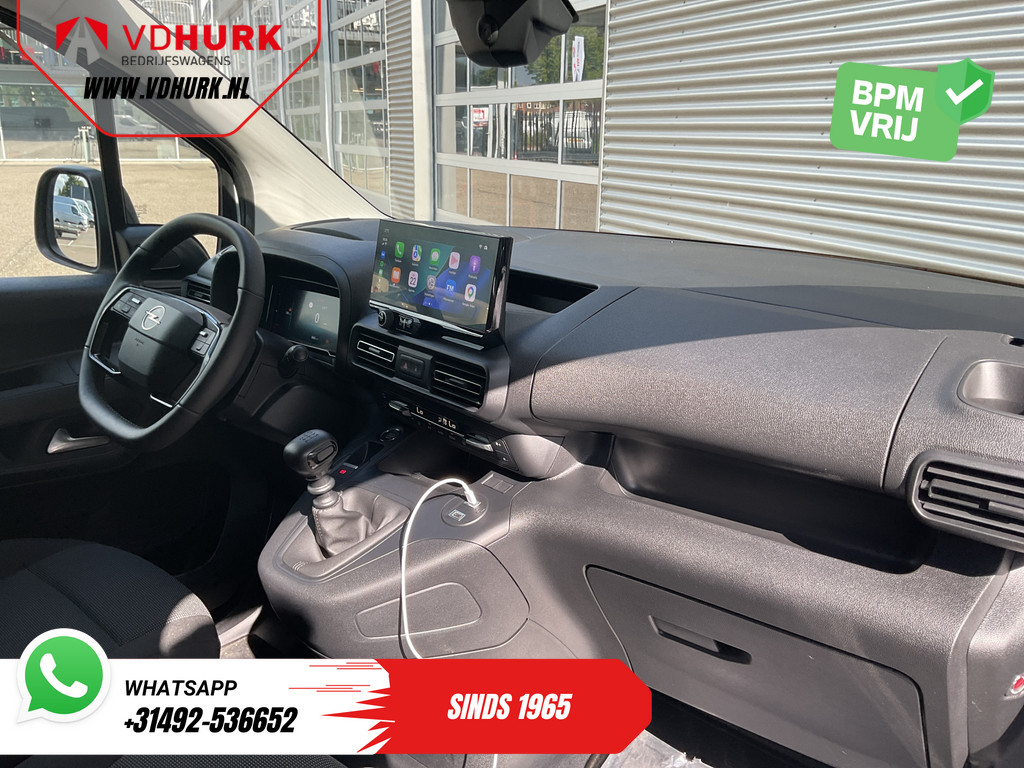Opel Combo Bestelbus 1.5 HDi 100 pk L2 LED/ 3pers./ Stoelverw./ Stuurverw/ Carplay/ Navi/ Climate/ PDC/ Cruise 10