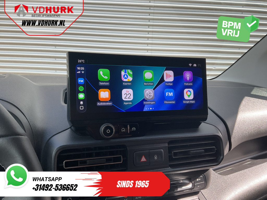 Opel Combo Bestelbus 1.5 HDi 100 pk L2 LED/ 3pers./ Stoelverw./ Stuurverw/ Carplay/ Navi/ Climate/ PDC/ Cruise 13