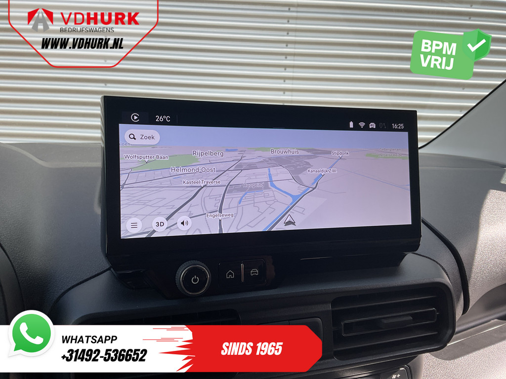 Opel Combo Bestelbus 1.5 HDi 100 pk L2 LED/ 3pers./ Stoelverw./ Stuurverw/ Carplay/ Navi/ Climate/ PDC/ Cruise 15