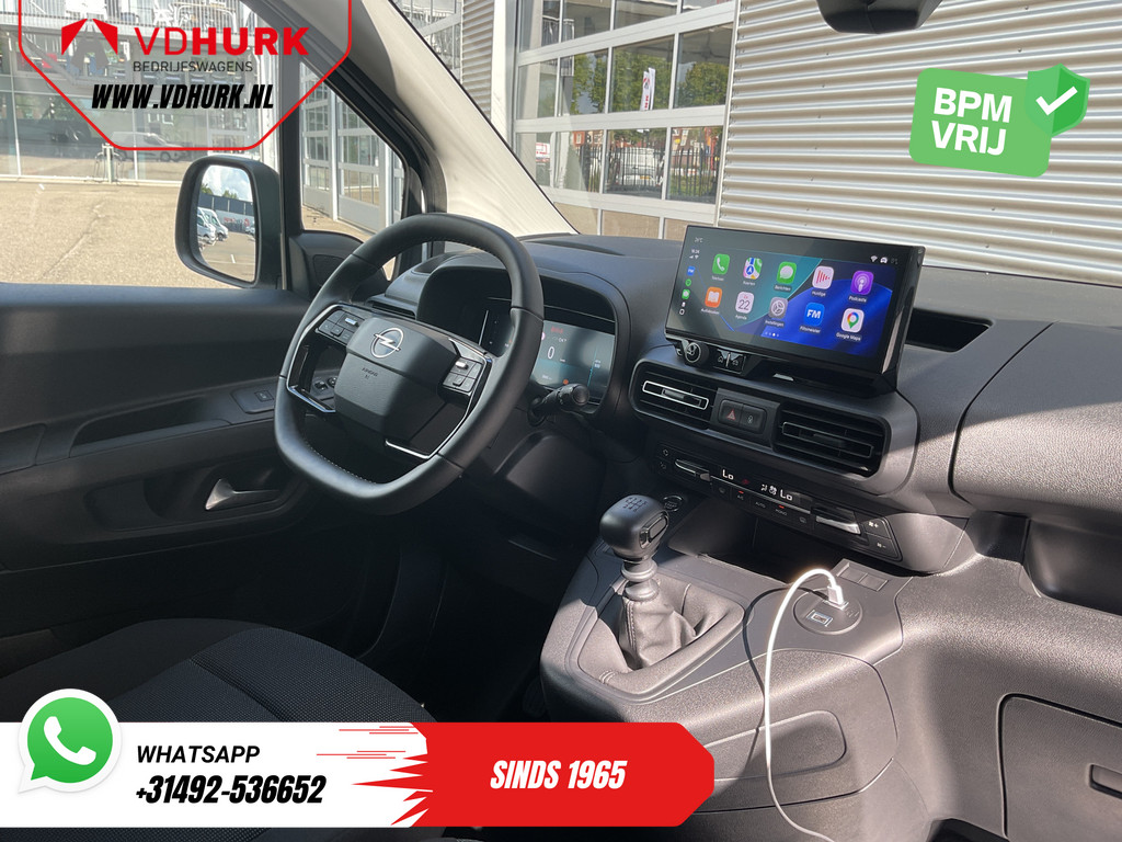 Opel Combo Bestelbus 1.5 HDi 100 pk L2 LED/ 3pers./ Stoelverw./ Stuurverw/ Carplay/ Navi/ Climate/ PDC/ Cruise 2