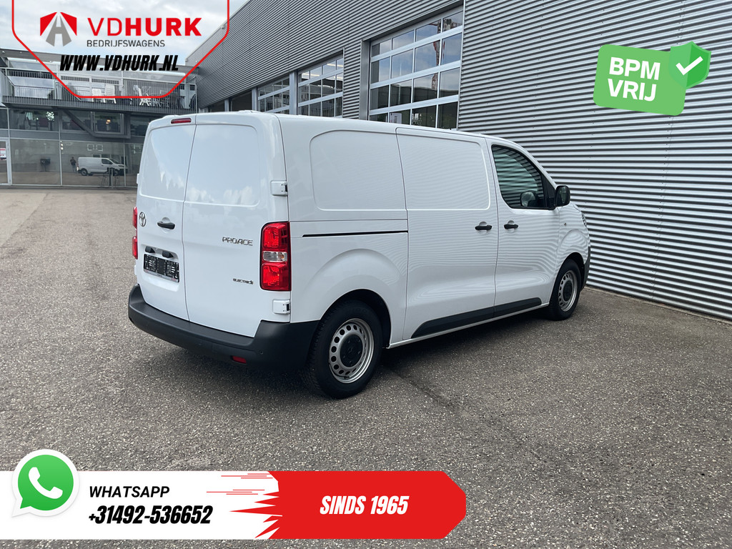 Toyota PROACE Electric Worker Bestelbus 75 kWh 350 km WLTP Snellader/ Carplay/ Climate/ PDC/ Cruise/ DAB 10