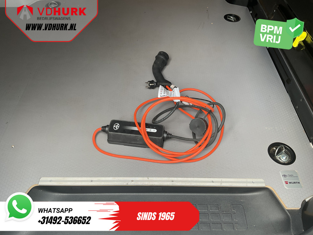 Toyota PROACE Electric Worker Bestelbus 75 kWh 350 km WLTP Snellader/ Carplay/ Climate/ PDC/ Cruise/ DAB 11