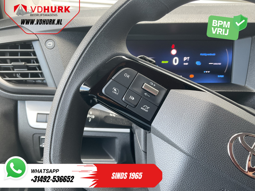 Toyota PROACE Electric Worker Bestelbus 75 kWh 350 km WLTP Snellader/ Carplay/ Climate/ PDC/ Cruise/ DAB 18