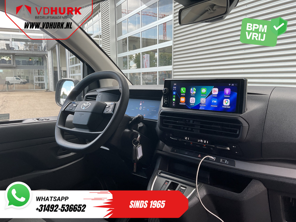 Toyota PROACE Electric Worker Bestelbus 75 kWh 350 km WLTP Snellader/ Carplay/ Climate/ PDC/ Cruise/ DAB 2