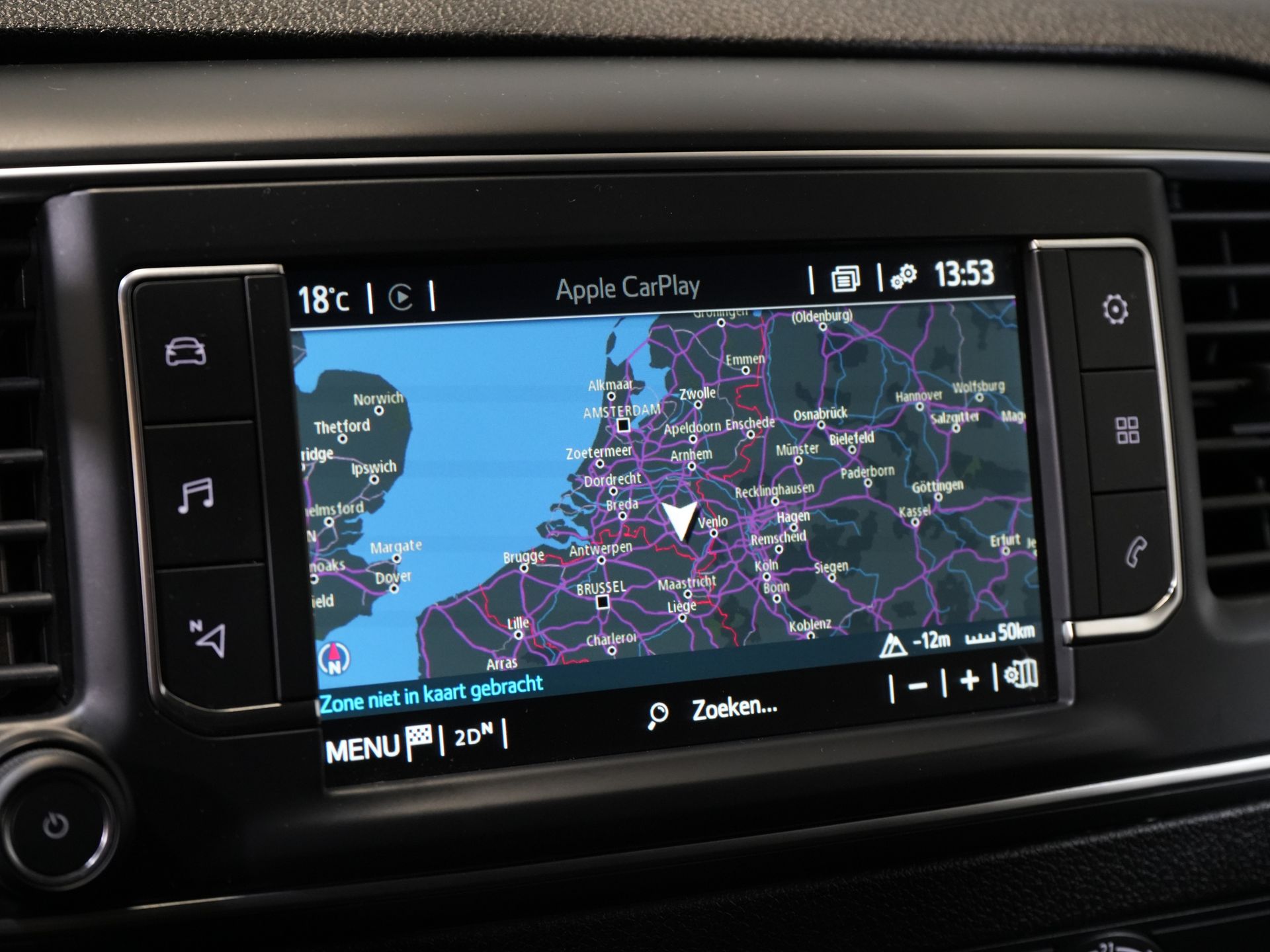 Toyota ProAce Worker Bestelbus 2.0 180 pk Aut. L3 Stoelverw./ Carplay/ Navi/ PDC/ Cruise/ Airco 23