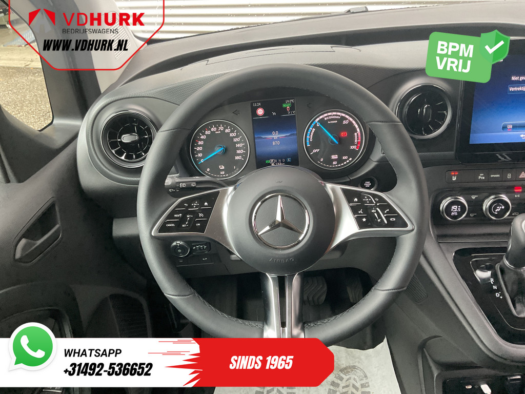 Mercedes-Benz eCitan Bestelbus 112 Pro L2 51 kWh 280 km WLTP Snellader/ Standkachel/ Stoelverw./ Stuurverw./ Carplay/ Navi/ Camera/ Climate/ PDC/ Cruise/ Trekh 11