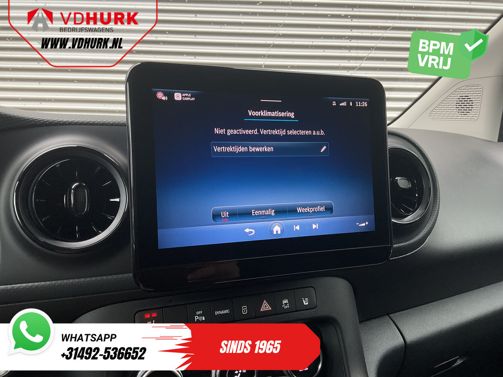 Mercedes-Benz eCitan Bestelbus 112 Pro L2 51 kWh 280 km WLTP Snellader/ Standkachel/ Stoelverw./ Stuurverw./ Carplay/ Navi/ Camera/ Climate/ PDC/ Cruise/ Trekh 18