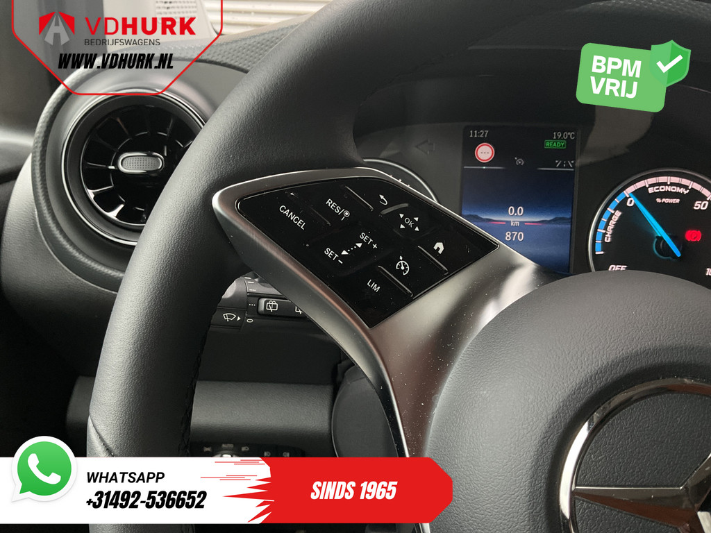Mercedes-Benz eCitan Bestelbus 112 Pro L2 51 kWh 280 km WLTP Snellader/ Standkachel/ Stoelverw./ Stuurverw./ Carplay/ Navi/ Camera/ Climate/ PDC/ Cruise/ Trekh 19