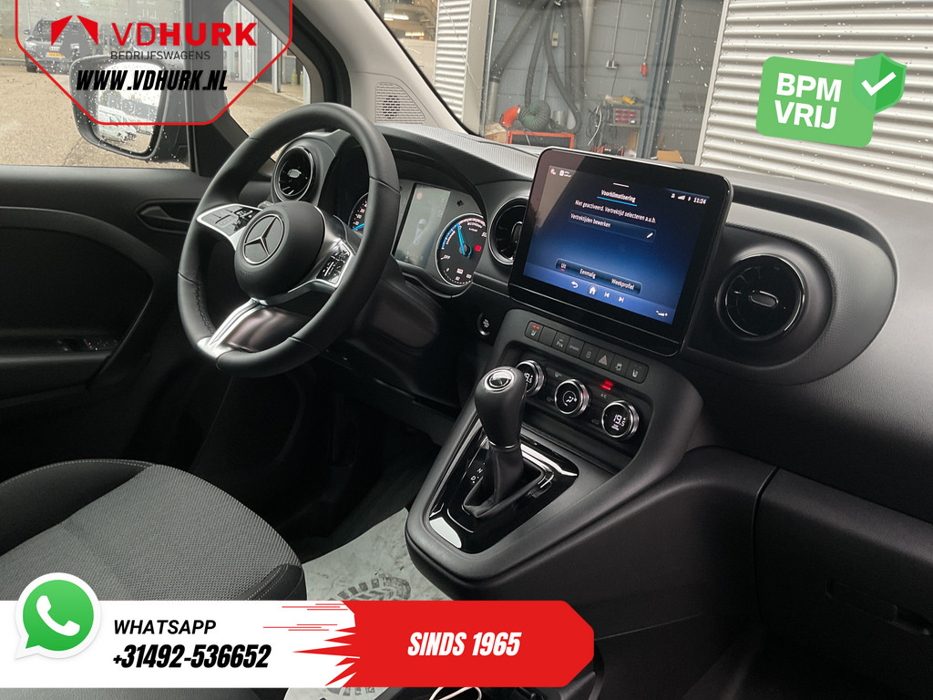 Mercedes-Benz eCitan Bestelbus 112 Pro L2 51 kWh 280 km WLTP Snellader/ Standkachel/ Stoelverw./ Stuurverw./ Carplay/ Navi/ Camera/ Climate/ PDC/ Cruise/ Trekh 2