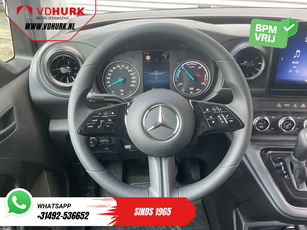 Mercedes-Benz eCitan Bestelbus 112 Pro 51 kWh 280 km WLTP Snellader/ Carplay/ Camera/ Climate/ PDC/ Cruise 12