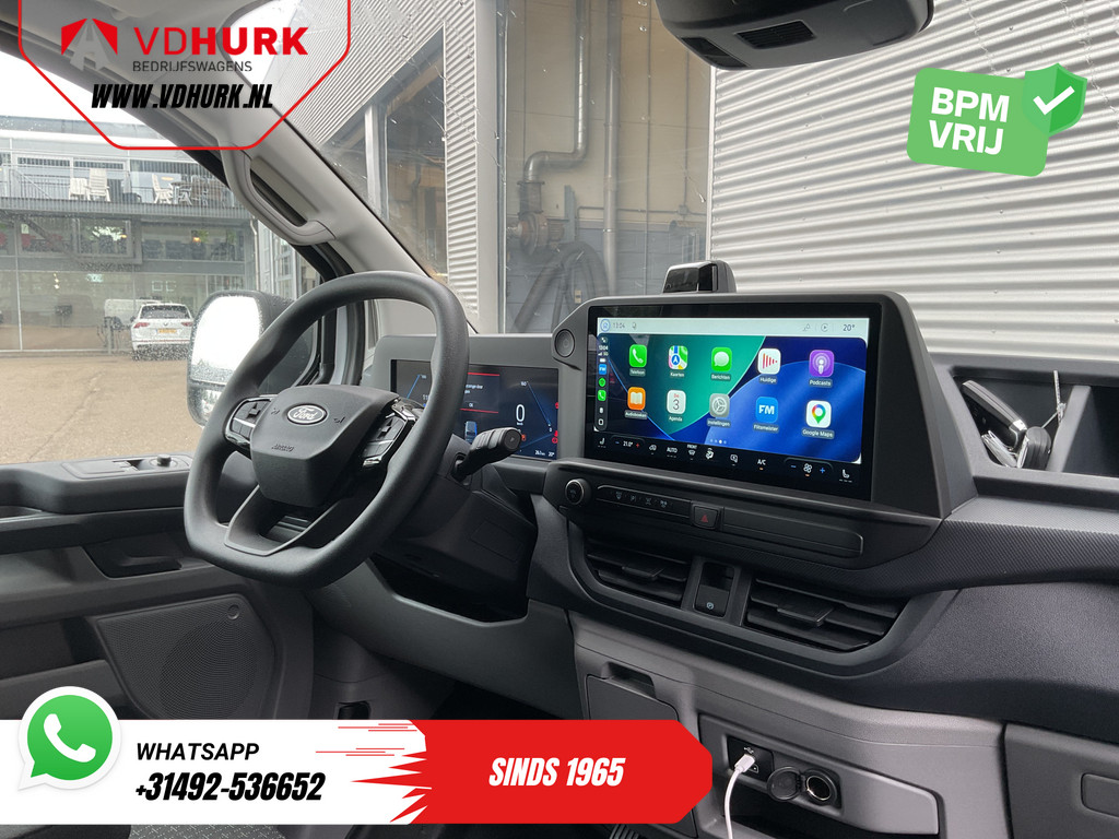 Ford E-Transit Custom Bestelbus 340 L2 Trend 71 kWh 380 km WLTP LED/ Standkachel/ Stoelverw./ Carplay/ Camera/ PDC/ Climate/ Cruise/ Trekhaak 2