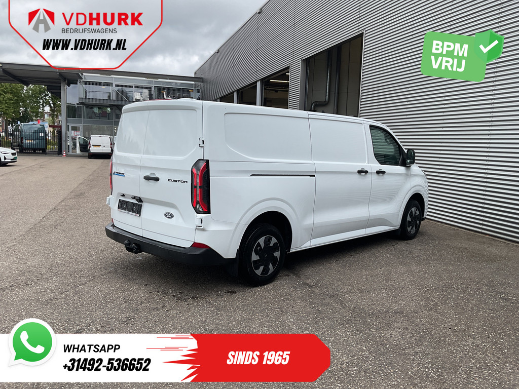 Ford E-Transit Custom Bestelbus 340 L2 Trend 71 kWh 380 km WLTP LED/ Standkachel/ Stoelverw./ Carplay/ Camera/ PDC/ Climate/ Cruise/ Trekhaak 9