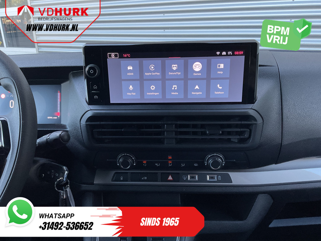 Fiat Scudo Bestelbus 2.0 HDI 145 pk Aut. L2 Virtual Cockpit/ Carplay/ Navi/ Camera/ PDC/ Cruise/ Airco 13
