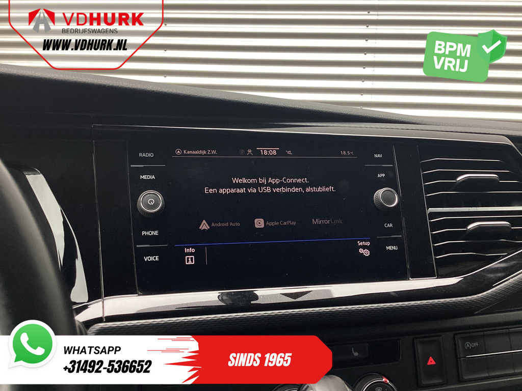 Volkswagen Transporter Bestelbus T6.1 2.0 TDI 150 pk DSG Aut. L2 LED/ Virtual Cockpit/ Stoelverw./ Alarm III/ Carplay/ Navi/ Camera/ PDC/ Cruise/ Airco 13