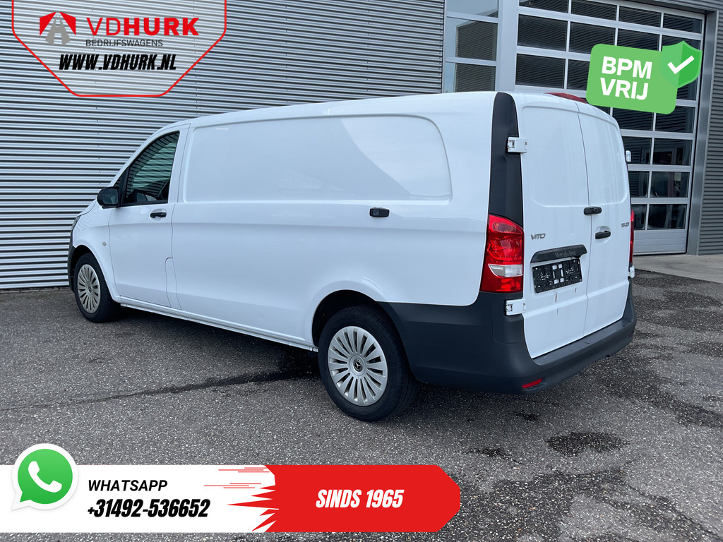 Mercedes-Benz Vito Bestelbus 116 CDI Aut. L3 Stoelverw./ 270Gr.deuren/ Navi/ Camera/ Cruise/ Airco 1