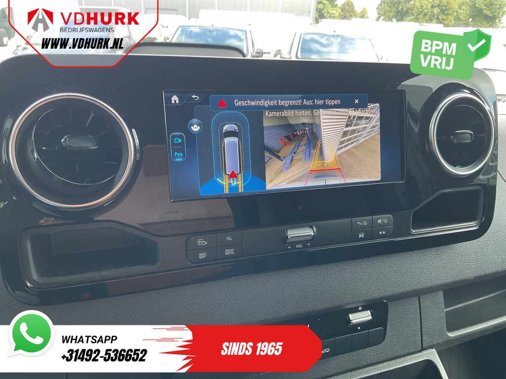 Mercedes-Benz Sprinter Bestelbus 317 CDI L2H2 Aut. LED/ 270Gr.Deuren/ Stoelverw./ Gev.Stoel/ Navi/ Airco/ Camera/ Cruise/ PDC 13
