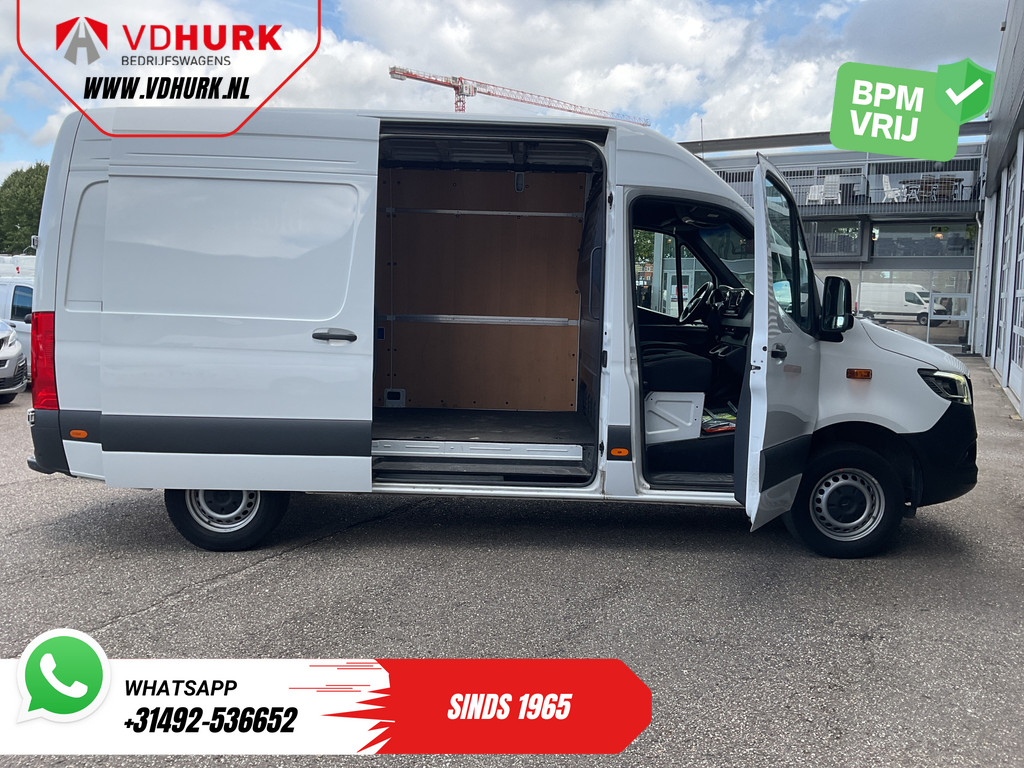 Mercedes-Benz Sprinter Bestelbus 317 CDI L2H2 Aut. LED/ 270Gr.Deuren/ Stoelverw./ Gev.Stoel/ Navi/ Airco/ Camera/ Cruise/ PDC 5