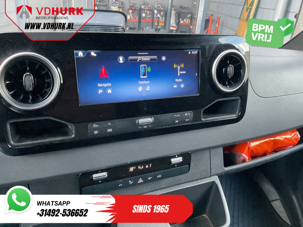 Mercedes-Benz Sprinter Bestelbus 317 CDI L2H2 Aut. LED/ 270Gr.Deuren/ Stoelverw./ Gev.Stoel/ Navi/ Airco/ Camera/ Cruise/ PDC 12