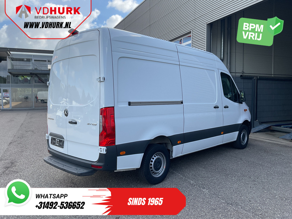 Mercedes-Benz Sprinter Bestelbus 317 CDI L2H2 Aut. LED/ 270Gr.Deuren/ Stoelverw./ Gev.Stoel/ Navi/ Airco/ Camera/ Cruise/ PDC 8