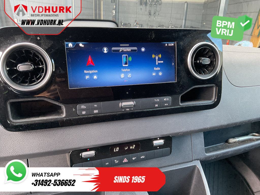 Mercedes-Benz Sprinter Bestelbus 317 CDI L2H2 Aut. LED/ 270Gr.Deuren/ Stoelverw./ Gev.Stoel/ Navi/ Airco/ Camera/ Cruise/ PDC 12