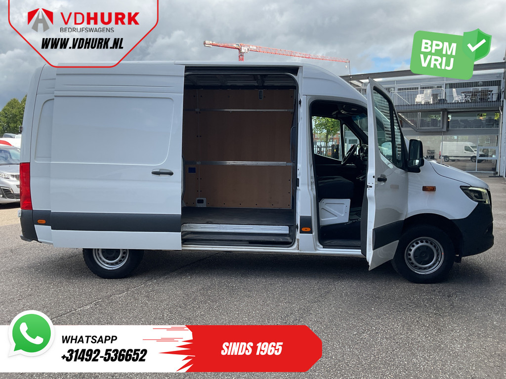 Mercedes-Benz Sprinter Bestelbus 317 CDI L2H2 Aut. LED/ 270Gr.Deuren/ Stoelverw./ Gev.Stoel/ Navi/ Airco/ Camera/ Cruise/ PDC 5