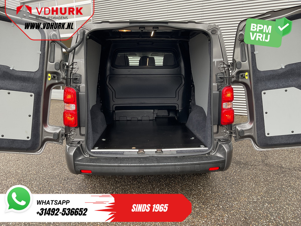 Fiat Scudo Bestelbus 2.0 MJ 180 pk Aut. DC Dubbel Cabine Xenon/ 2x Schuifdeur/ Carplay/ Keyless/ Navi/ Climate/ Camera/ Cruise/ 17’LMV/ PDC 4