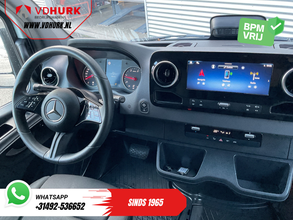 Mercedes-Benz Sprinter Bestelbus 317 CDI L2H2 Aut. LED/ 270Gr.Deuren/ Stoelverw./ Gev.Stoel/ Navi/ Airco/ Camera/ Cruise/ PDC 10