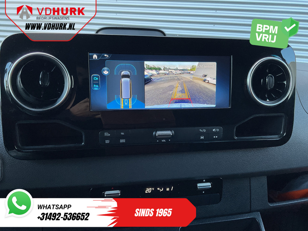 Mercedes-Benz Sprinter Bestelbus 317 CDI L2H2 Aut. LED/ 270Gr.Deuren/ Stoelverw./ Gev.Stoel/ Navi/ Airco/ Camera/ Cruise/ PDC 13