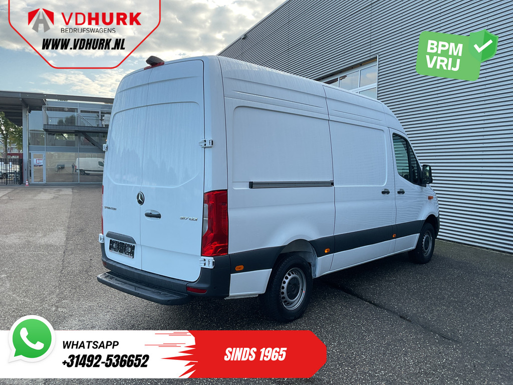 Mercedes-Benz Sprinter Bestelbus 317 CDI L2H2 Aut. LED/ 270Gr.Deuren/ Stoelverw./ Gev.Stoel/ Navi/ Airco/ Camera/ Cruise/ PDC 8