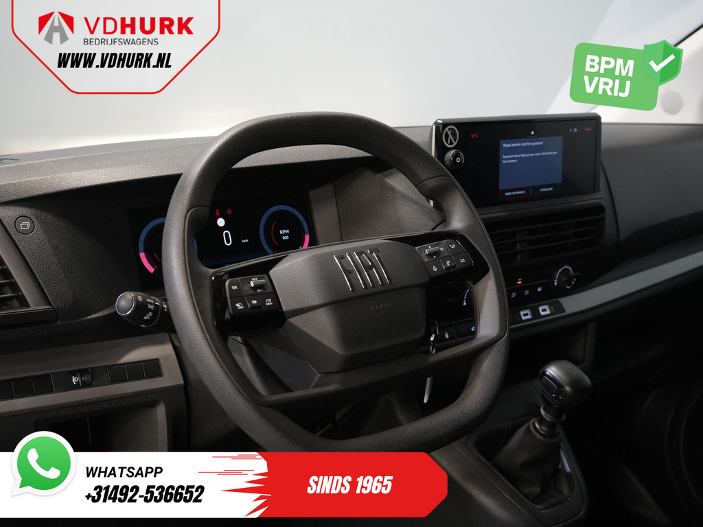 Fiat Scudo Bestelbus 2.0 MJ 120 pk L3 Carplay/ Camera/ PDC/ Cruise/ Airco 13