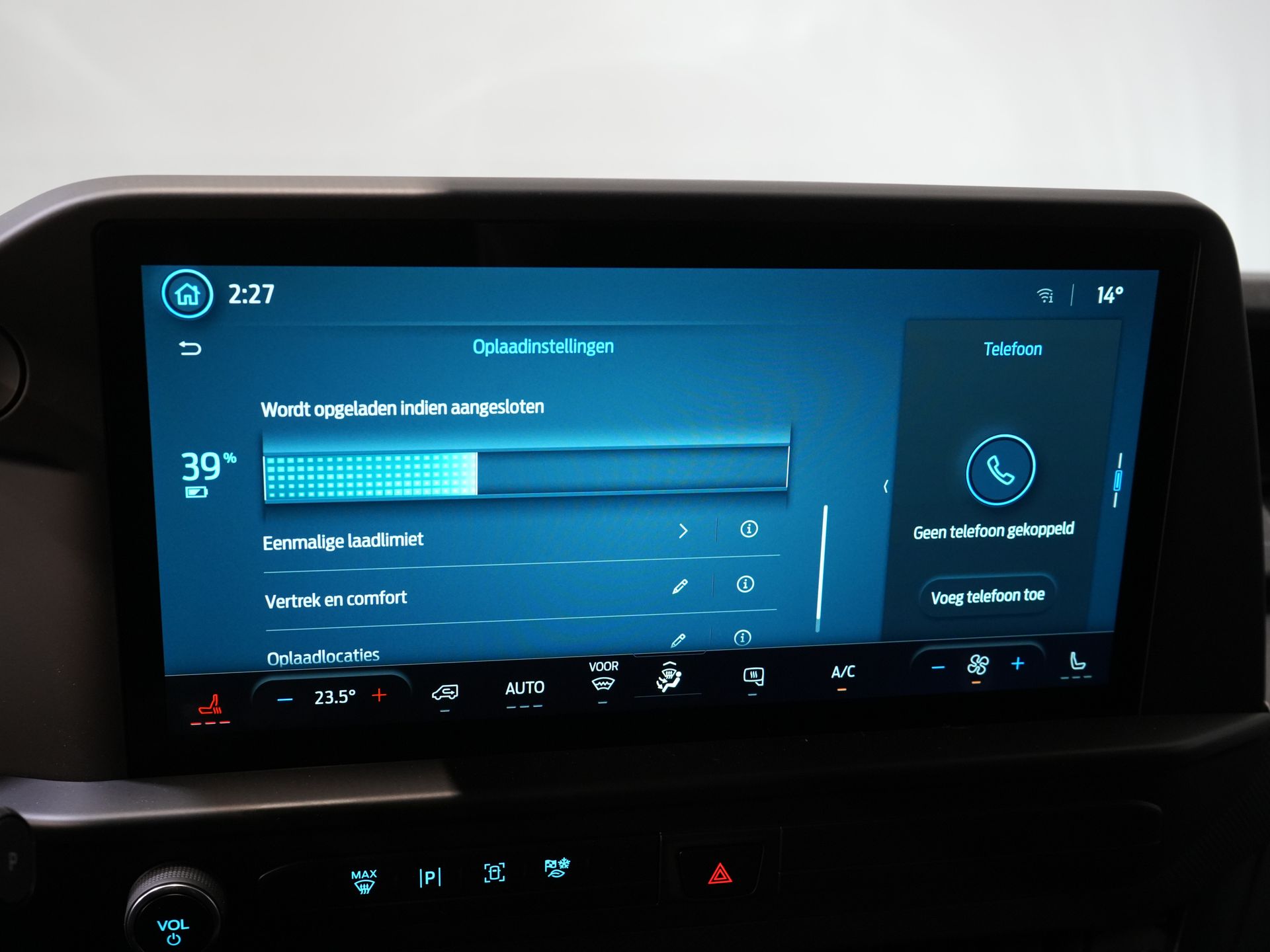 Ford E-Transit Custom Bestelbus Trend 330 km WLTP LED/ Snellader/ 2.3t Trekverm./ Stoelverw./ Carplay/ Climate/ Camera/ PDC/ Cruise 24