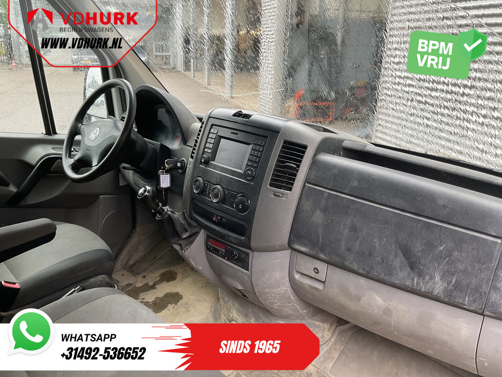 Volkswagen Crafter Kipper 35 2.0 TDI Open laadbak/ Kipper/ Tacho/ Dubbel lucht/ 3.5t Trekverm./ Gev.stoel/ Cruise/ Airco/ 350x200x40/ Pick Up 10