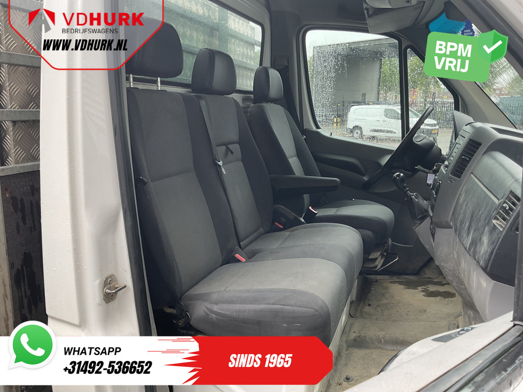 Volkswagen Crafter Kipper 35 2.0 TDI Open laadbak/ Kipper/ Tacho/ Dubbel lucht/ 3.5t Trekverm./ Gev.stoel/ Cruise/ Airco/ 350x200x40/ Pick Up 11