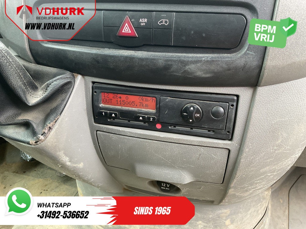 Volkswagen Crafter Kipper 35 2.0 TDI Open laadbak/ Kipper/ Tacho/ Dubbel lucht/ 3.5t Trekverm./ Gev.stoel/ Cruise/ Airco/ 350x200x40/ Pick Up 12