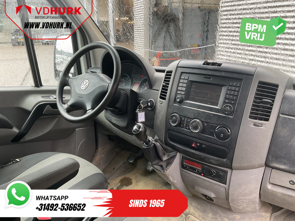 Volkswagen Crafter Kipper 35 2.0 TDI Open laadbak/ Kipper/ Tacho/ Dubbel lucht/ 3.5t Trekverm./ Gev.stoel/ Cruise/ Airco/ 350x200x40/ Pick Up 2