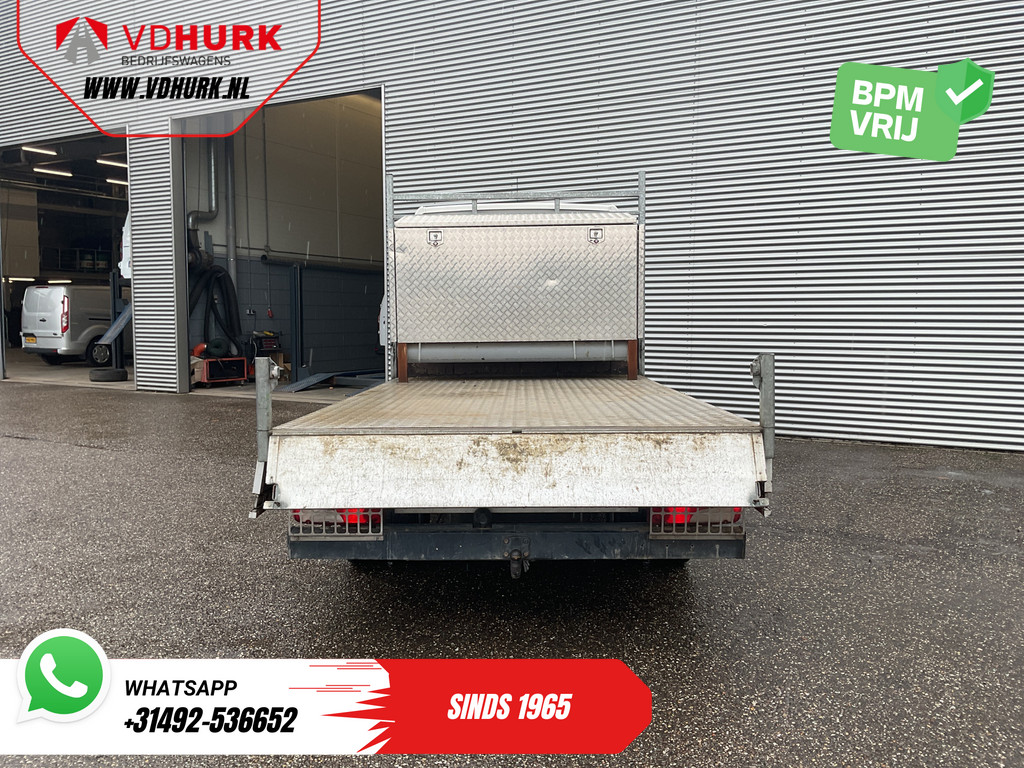 Volkswagen Crafter Kipper 35 2.0 TDI Open laadbak/ Kipper/ Tacho/ Dubbel lucht/ 3.5t Trekverm./ Gev.stoel/ Cruise/ Airco/ 350x200x40/ Pick Up 4