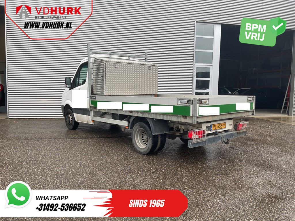 Volkswagen Crafter Kipper 35 2.0 TDI Open laadbak/ Kipper/ Tacho/ Dubbel lucht/ 3.5t Trekverm./ Gev.stoel/ Cruise/ Airco/ 350x200x40/ Pick Up 6