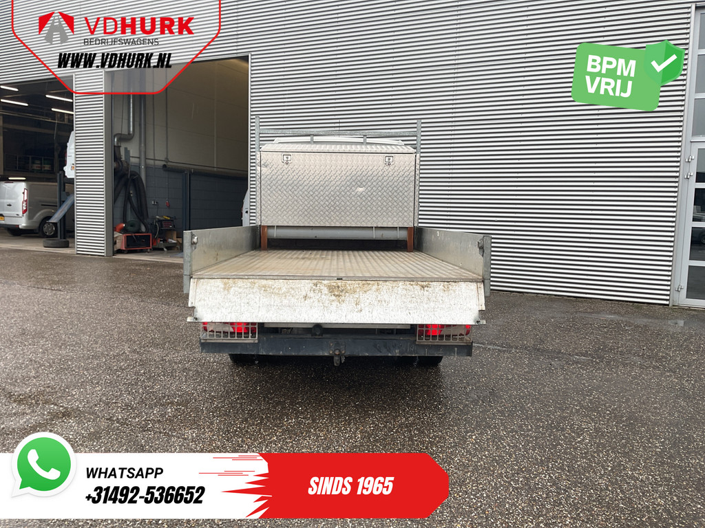 Volkswagen Crafter Kipper 35 2.0 TDI Open laadbak/ Kipper/ Tacho/ Dubbel lucht/ 3.5t Trekverm./ Gev.stoel/ Cruise/ Airco/ 350x200x40/ Pick Up 9